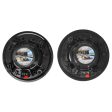 Pair Rockville HC655 Black 6.5  500 Watt In-Ceiling Home Theater Speakers 8-Ohm Online Hot Sale