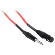 8 Rockville RCXFB25R Red 25  Female REAN XLR to 1 4   TRS Balanced Cables OFC on Sale