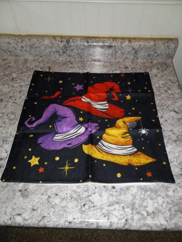 Halloween Witch Hats 18in Pillow Cover Online Hot Sale