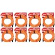 8 Rockville RCXFM50P-O Orange 50  Female to Male REAN XLR Mic Cable 100% Copper Sale