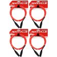 4 Rockville RCXFM6P-R Red 6  Female to Male REAN XLR Mic Cable 100% Copper Hot on Sale