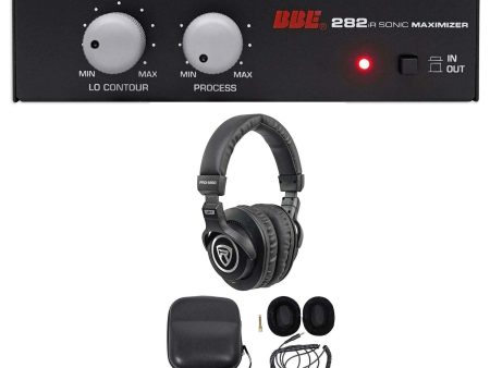 BBE 282IR Desktop Sonic Maximizer w RCA Inputs Outs+Recording Studio Headphones Cheap