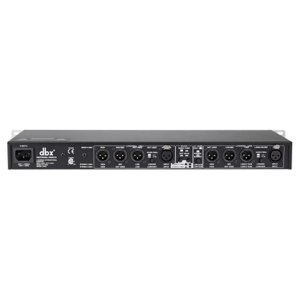 DBX 234XS Rack Mount Stereo 2 3 4-Way Crossover Sound Processor+DJ Headphones Online Hot Sale