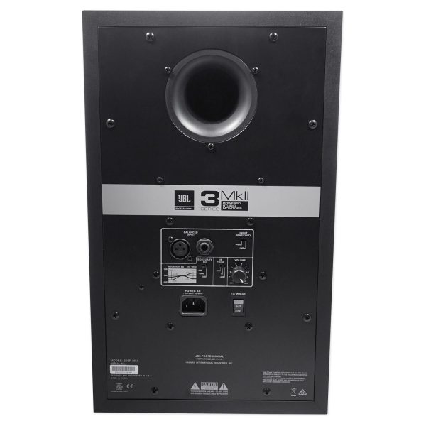 (2) JBL 308P MkII 8  Powered Studio Monitors+Stands+Isolation Pads+XLR Cables Supply