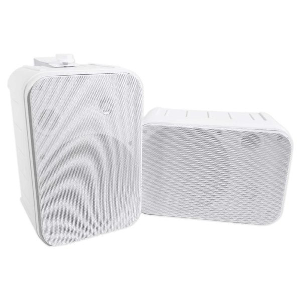 8 Rockville 6.5  500w Outdoor Speakers+Waterproof Covers For Restaurant Bar Cafe Sale