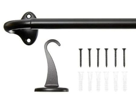 Room-Darkening Blackout Curtain Rod on Sale