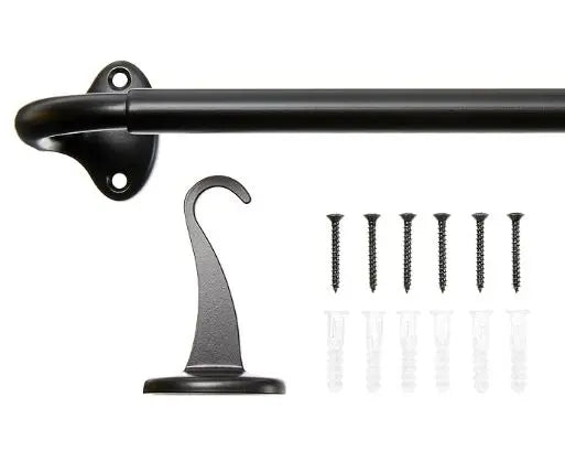 Room-Darkening Blackout Curtain Rod on Sale