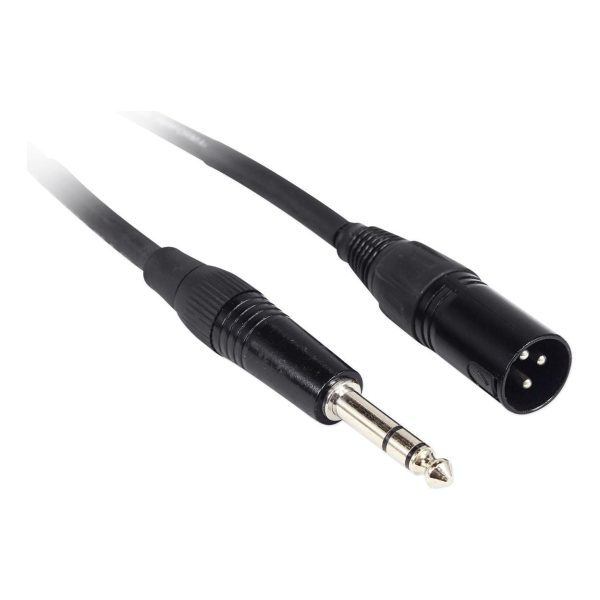 4 Rockville RCXMB10-P Purple 10  Male REAN XLR to 1 4   TRS Balanced Cables Online Sale