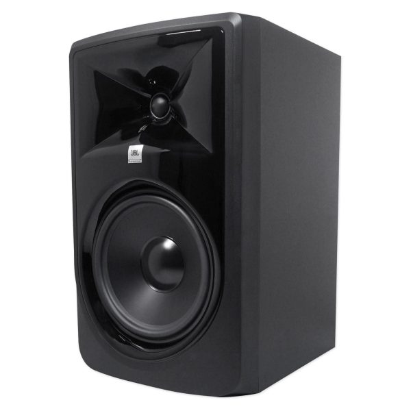 2 JBL 308P MkII 8  Studio Monitors+Stands+Subwoofer+Headphones+Mic+Vocal Shield For Discount