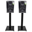 Pair Mackie MR824 8” 85 Watt Powered Active Studio Monitor Speakers+21  Stands For Cheap