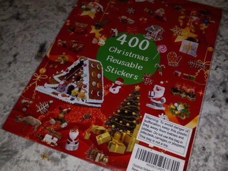 400 Christmas Reuseable Stickers Discount