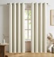 Ultra Soft Room-Darkening Curtains with Metal Grommets Discount