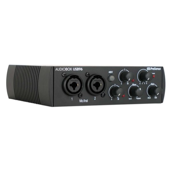 PRESONUS AUDIOBOX 96 Black 2x2 Audio Recording USB Interface 25th Anniversary Online Hot Sale