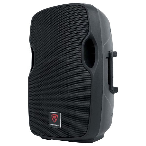 Rockville BPA12 12  Bluetooth 600 Watt DJ PA Speaker+Weatherproof Carry Bag Cheap