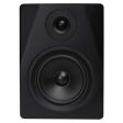 2) Rockville DPM5B 5.25  300w Powered Studio Monitors+Stands+Headphones+Mic+Foam Discount