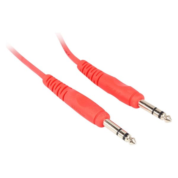 4 Rockville RCTR110R Red 10  1 4   TRS to 1 4   TRS  Cable 100% Copper Online Hot Sale