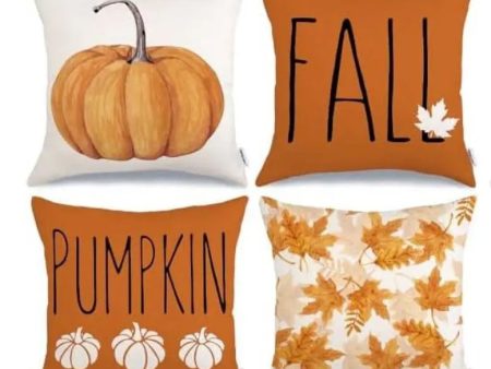 18in Fall Pillow Covers Fashion