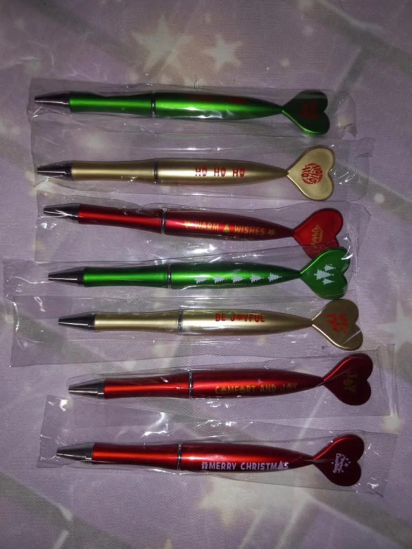 Christmas Ink Pens, 200 count Cheap