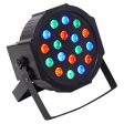 (6) Rockville RockPAR50 LED RGB Compact Par Can DJ Club DMX Wash Lights For Cheap