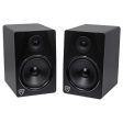 (2) Rockville APM8B 8  Powered Studio Monitors+Active 10  Subwoofer+Foam Pads Online Hot Sale