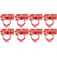 8 Rockville RCTR103R Red 3  1 4   TRS to 1 4   TRS Cable 100% Copper For Cheap