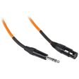 8 Rockville RCXFB25O Orange 25  Female REAN XLR to 1 4   TRS Balanced Cables OFC For Discount