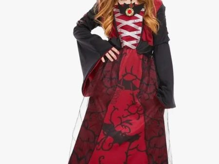 Girls Halloween Costume Vampire Dress For Discount