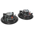 (6) Rockville HC655 6.5  500 Watt Black In-Ceiling Home Theater Speakers 8 Ohm Discount