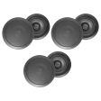 (6) Rockville HC655 6.5  500 Watt Black In-Ceiling Home Theater Speakers 8 Ohm Discount