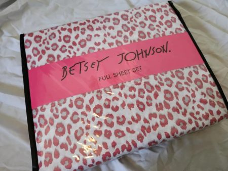 Full Size Sheet Set, Pink Leopard Print Online