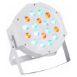 24 Rockville RockPAR50 WHT RGB Par Can DJ Club Wash Lights+384 Ch DMX Controller For Discount