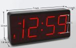 Sound Activated Battery Operated Digital Alarm Clock Supply