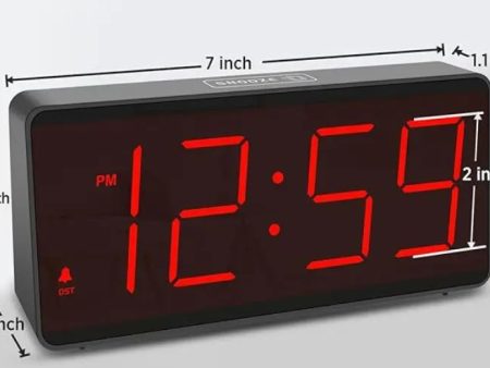 Sound Activated Battery Operated Digital Alarm Clock Supply