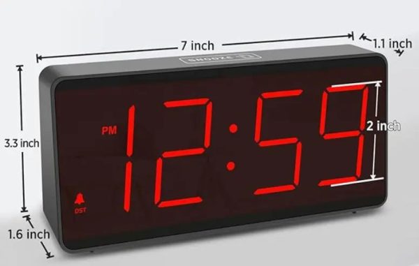 Sound Activated Battery Operated Digital Alarm Clock Supply