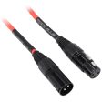 4 Rockville RCXFM6P-R Red 6  Female to Male REAN XLR Mic Cable 100% Copper Hot on Sale