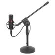 Audio Technica AT2020USB+ Podcast Podcasting Microphone+Headphones+2 Stands on Sale