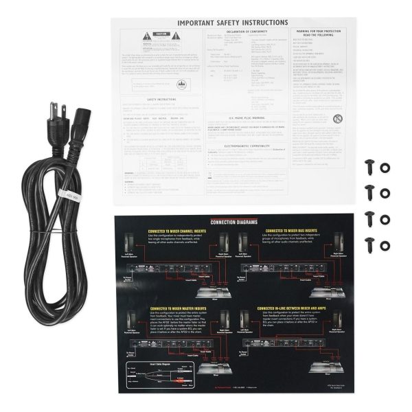 DBX AFS2 Dual Channel Advanced DSP Feedback Suppression Processor w  LCD display Cheap