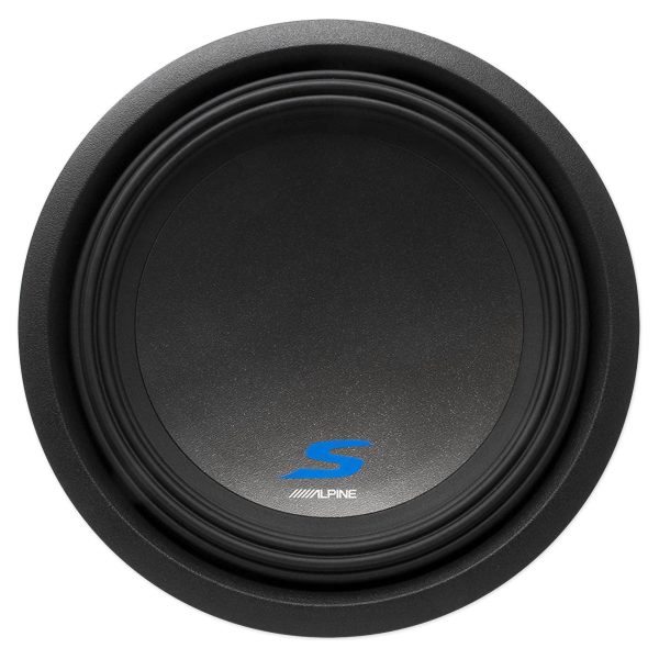 (2) ALPINE S-W12D4 12  1800w Subwoofers+Vented Sub Box+Mono Amplifier+Amp Kit For Discount