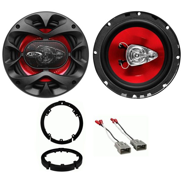 Boss 600 Watt 6.5  Front Speaker Replacement Kit For 2009-2014 Acura TL For Discount