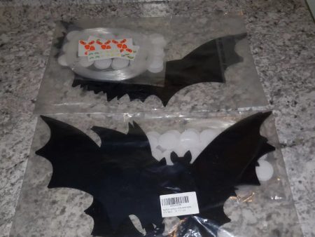 18pc Hanging Halloween Decorations Bats For Sale