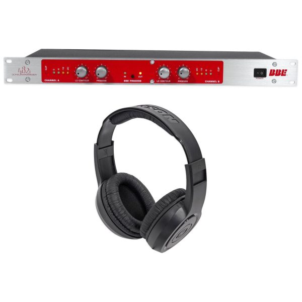 BBE 482I Sonic Maximizer Signal Sound Processor Dual Mono DJ 482 I + Headphones Online Hot Sale