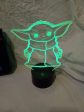 LED 3D Illusion Lamp - Grogu Baby Yoda Fashion