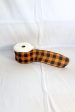 15 Yard Wired-Edge Buffalo Plaid Ribbon Cheap