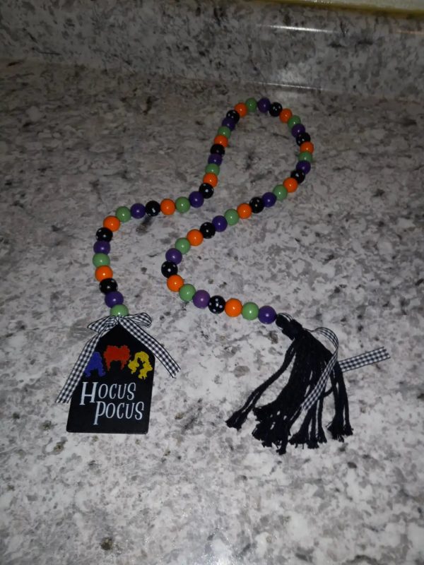 Hocus Pocus Bead Garland For Cheap