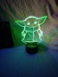 LED 3D Illusion Lamp - Grogu Baby Yoda Fashion