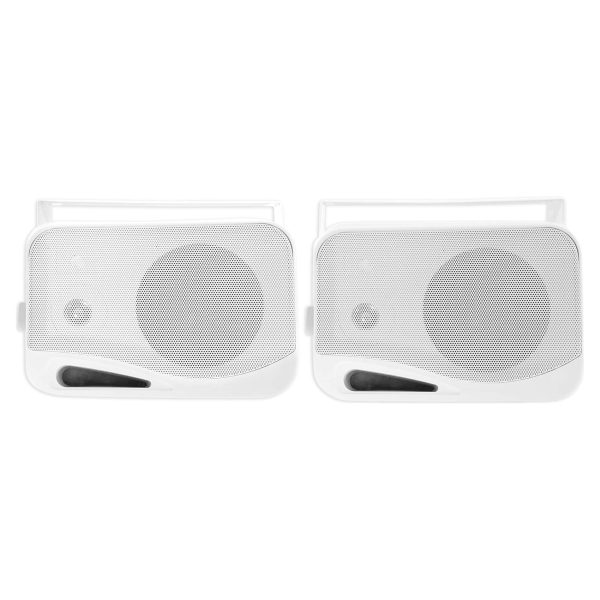 (6) Rockville HP4S-8 4  Outdoor Indoor Home Theater Speakers w  Swivel Brackets Fashion