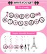 Paris Birthday Party Decorations Set Discount