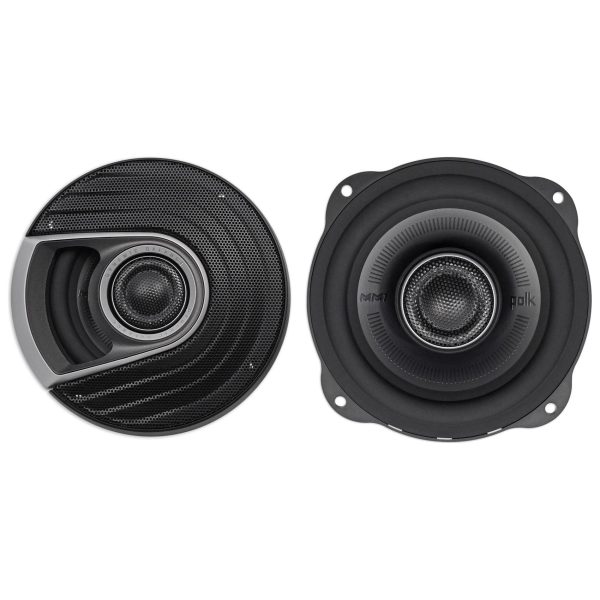 4) Polk Audio MM522 5.25  1200 Watt Car Audio Speakers Bundle with Amplifier, Amp Kit & Rockmat For Sale