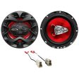 Boss Front Door 6.5  Speaker Replacement Kit For 1993-07 Subaru Impreza Online Sale