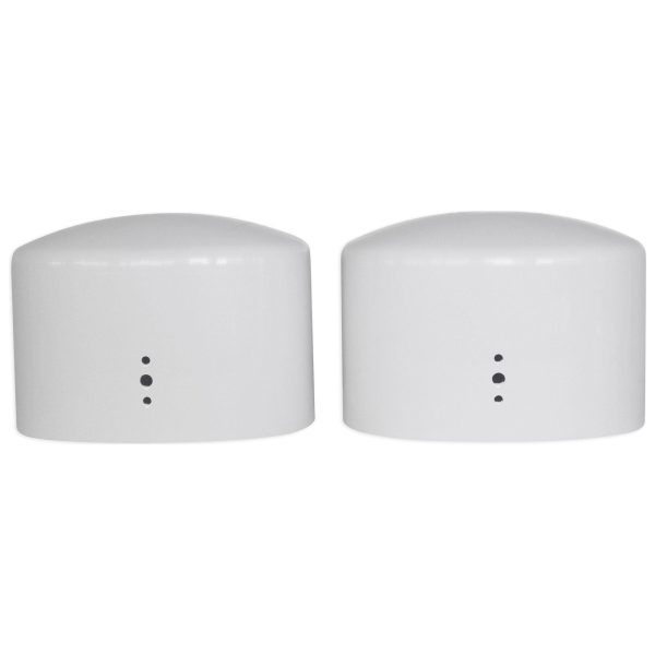 Pair Rockville MAC69W 6x9 White Aluminum Wakeboard Tower Speaker Pod Enclosures Online Hot Sale